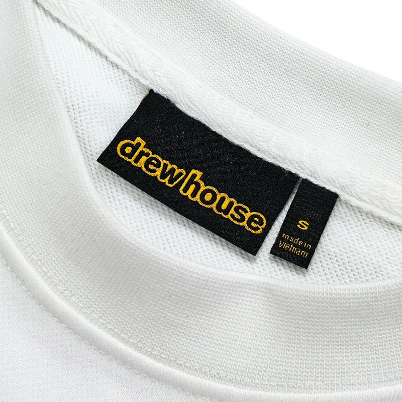 Drew House Autumn And Winter Loose Fitting Explosion drew Men's and Women's Round Neck Street American Fashion Coat