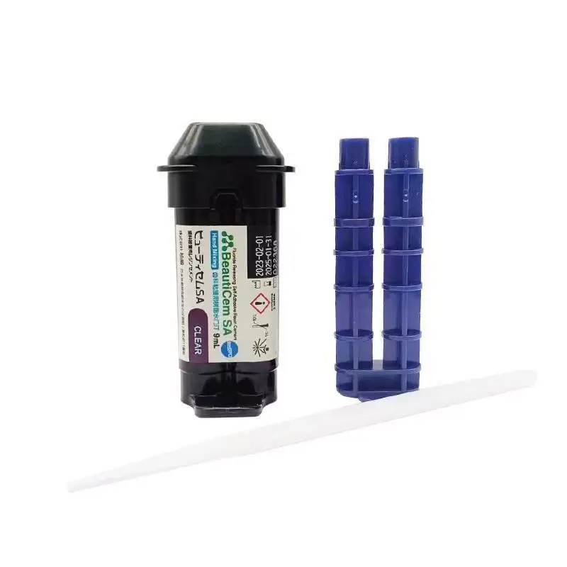 Dental Material Pine Wind Dual Curing Resin Adhesive Cement Hand Adjustable Zirconia Laboratory Materials Adhesive Fixation