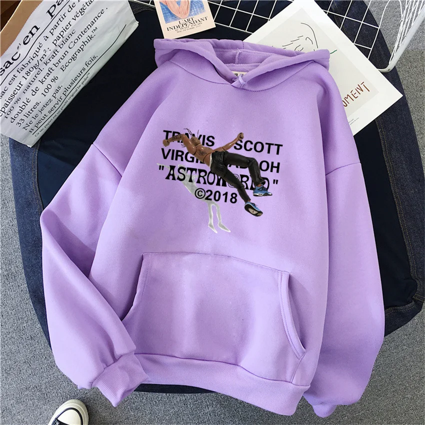 Travis Scotts ASTROWORLD Womens Hoodie Hip Hop Autumn  Hoodies Women Streetwear Clothes Pullover Harajuku Sweatshirt Unisex