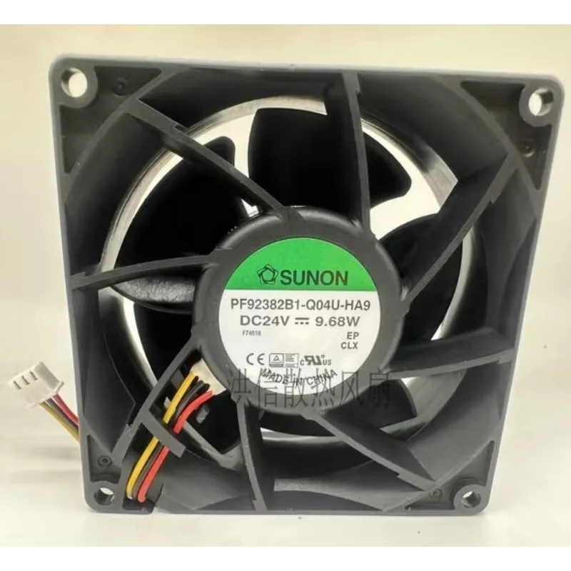 

Новый вентилятор-кулер для SUNON PF92382B1-Q04U-HA9 DC24V 9,68 Вт охлаждающий вентилятор 92*92*38 мм