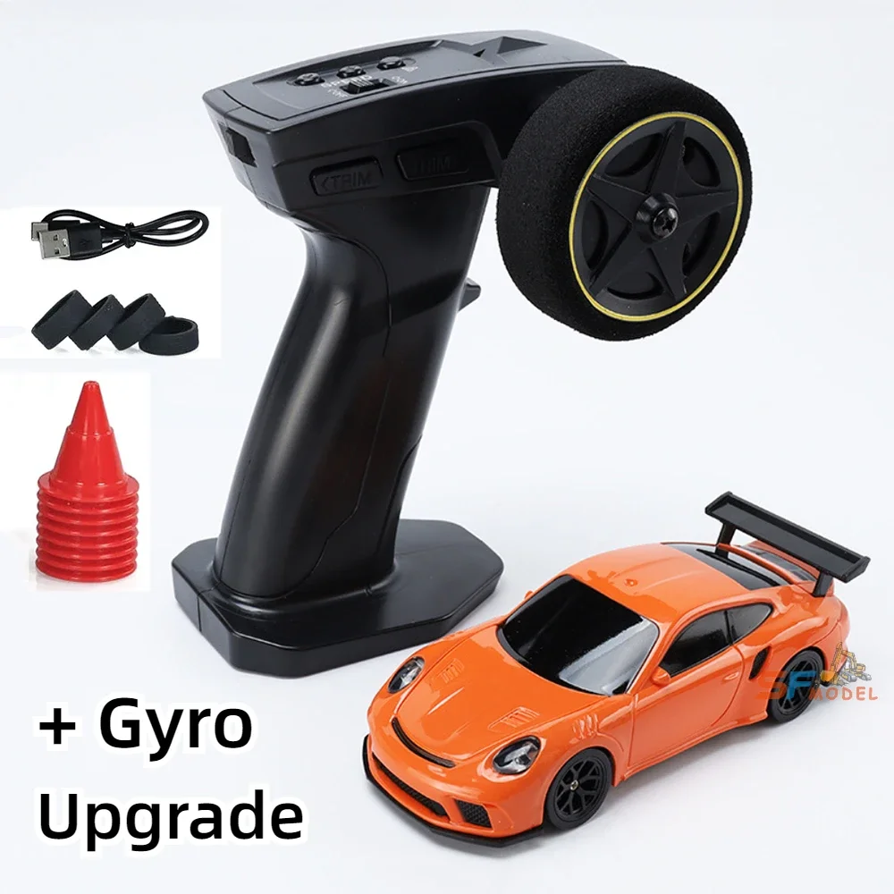 RC Drift Car Upgraded Gyro 1/43 RC Mini Racing Car 4WD High Speed 2.4g Radio Control Drift Car Boy Remote Control Toy Gift