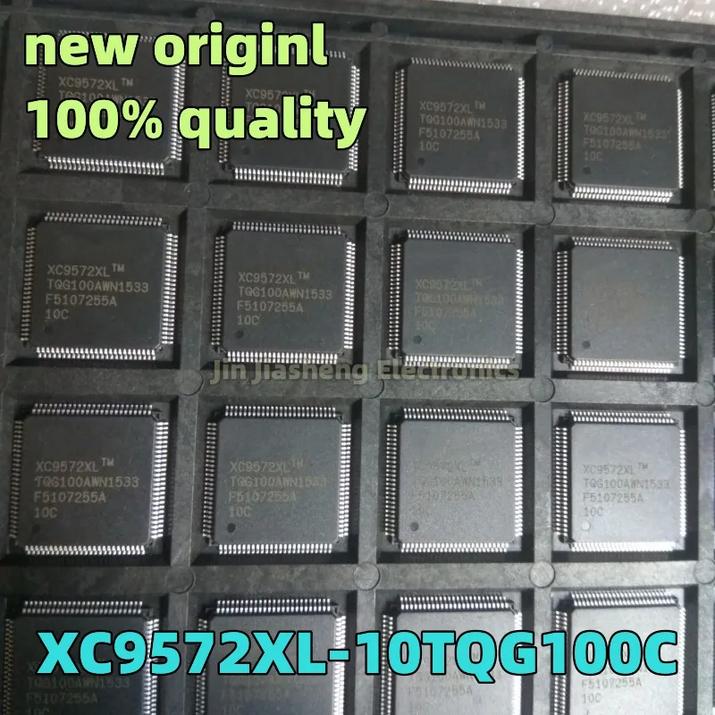 (5-10piece) 100% New XC9572XL-10TQG100C XC9572XL-10TQ100C XC9572XL XC9572-TQ100  TQFP100  Chipset