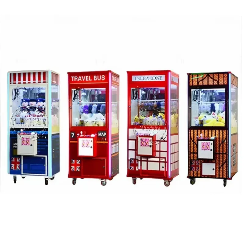 Toy Claw Cranes Doll Machine Custom Logo Shopping Malls Catch Stuffed Animal Gift Arcade Games Amusement Park Vending Machines