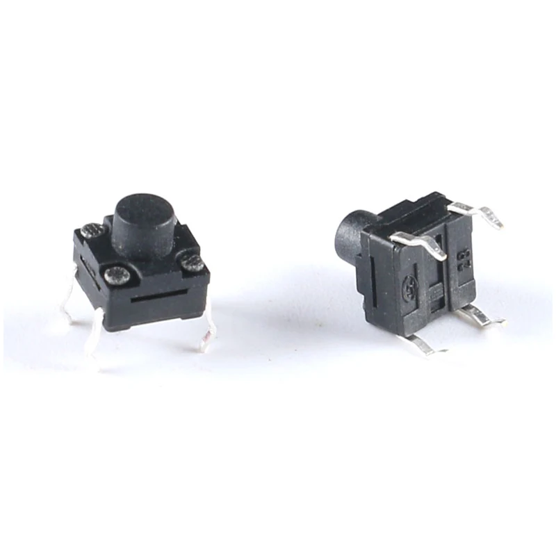 10pcs DIP 4pin 6x6x4.3/5/6/7/8/9/10 mm Tactile Push Button Switches Height: 4.3 5~12MM 4P waterproof 6x6 Key switch