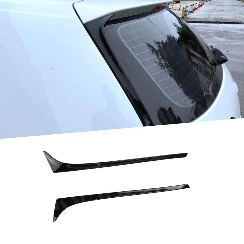 

2pcs/set MK7 Car-styling Rear Wing Side Spoiler Lip for Volkswagen Golf 7 MK7 2014 - 2019 Not For GTI R Rear Window Mirror Tail