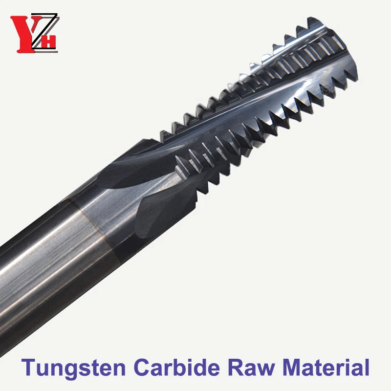 

Резьбовая фреза с внутренним охлаждением HRC60, полный зуб, ISO-дюймовый шаг с ЧПУ для стали, алюминия