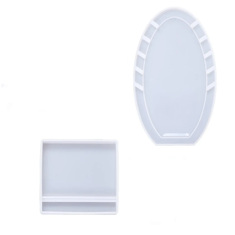 N7YF Flexible Silicone Shaped Mold Easy To Clean For Jewelry Display Plate