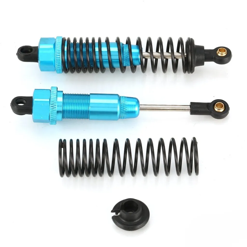 2 amortisseurs métalliques de 90 mm pour voitures RC 1:10 Traxxas HSP Redcat, pour buggy RC, voiture tout-terrain, amélioration de véhicule