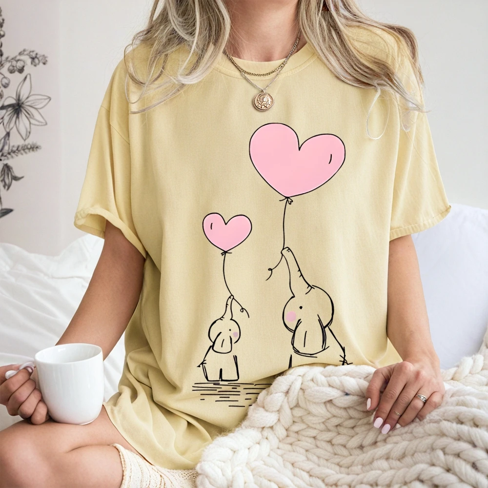 Magliette grafiche da donna alla moda Maglietta oversize dal design Y2K Maglietta da donna vintage streetwear casual comoda in cotone retrò ampia