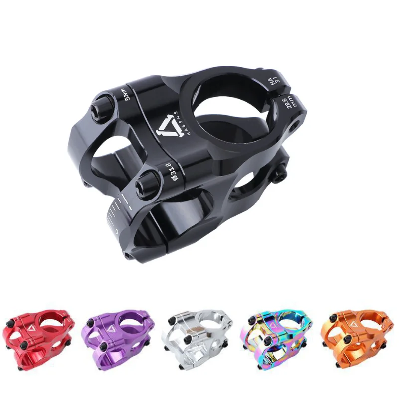 

MTB Road Power Stem CNC Mountain Bicycle Bridge Short Power 35mm Rod Handlebar Table Adjustable Stem Riser 31.8mm Cycling