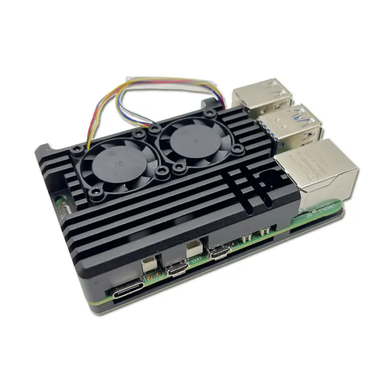 Raspberry Pi 5 Aluminum Case Dual Fan Metal Shell for RPI 5 Pi5 - Image 5
