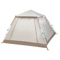 Two-person rainproof camping tent, one bedroom, 5-8 people, beach quick opening and folding camping