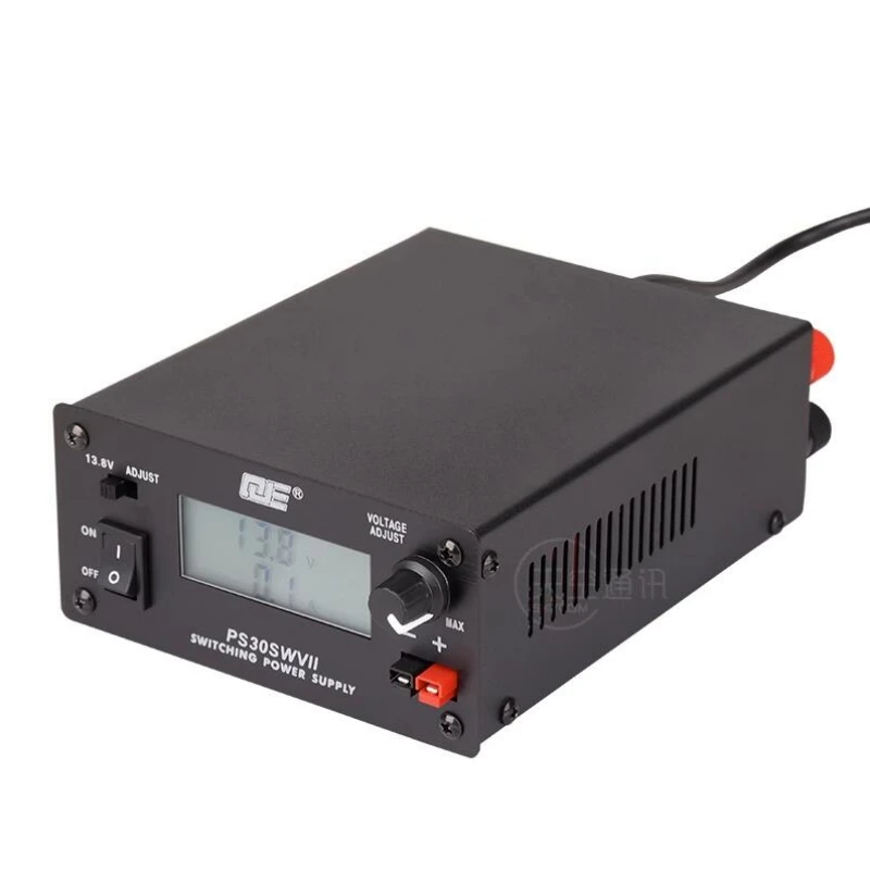 Fuente de alimentación conmutada QJE PS30SWVII PS30 VII, 13,8 V 30A, fuente de alimentación regulada con interfaz para Radio HAM 220VAC