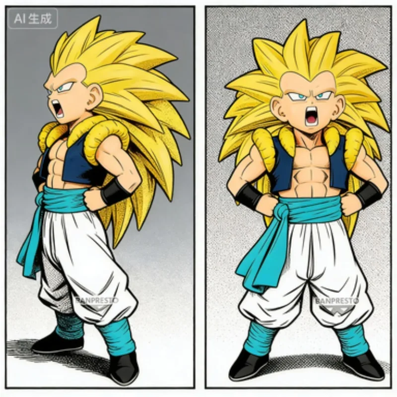 

Специальное предложение: Фигурки Banpresto Dragon Ball Z, Solid Edge Works SSJ Gotenks, ПВХ, коллекционные фигурки DBZ