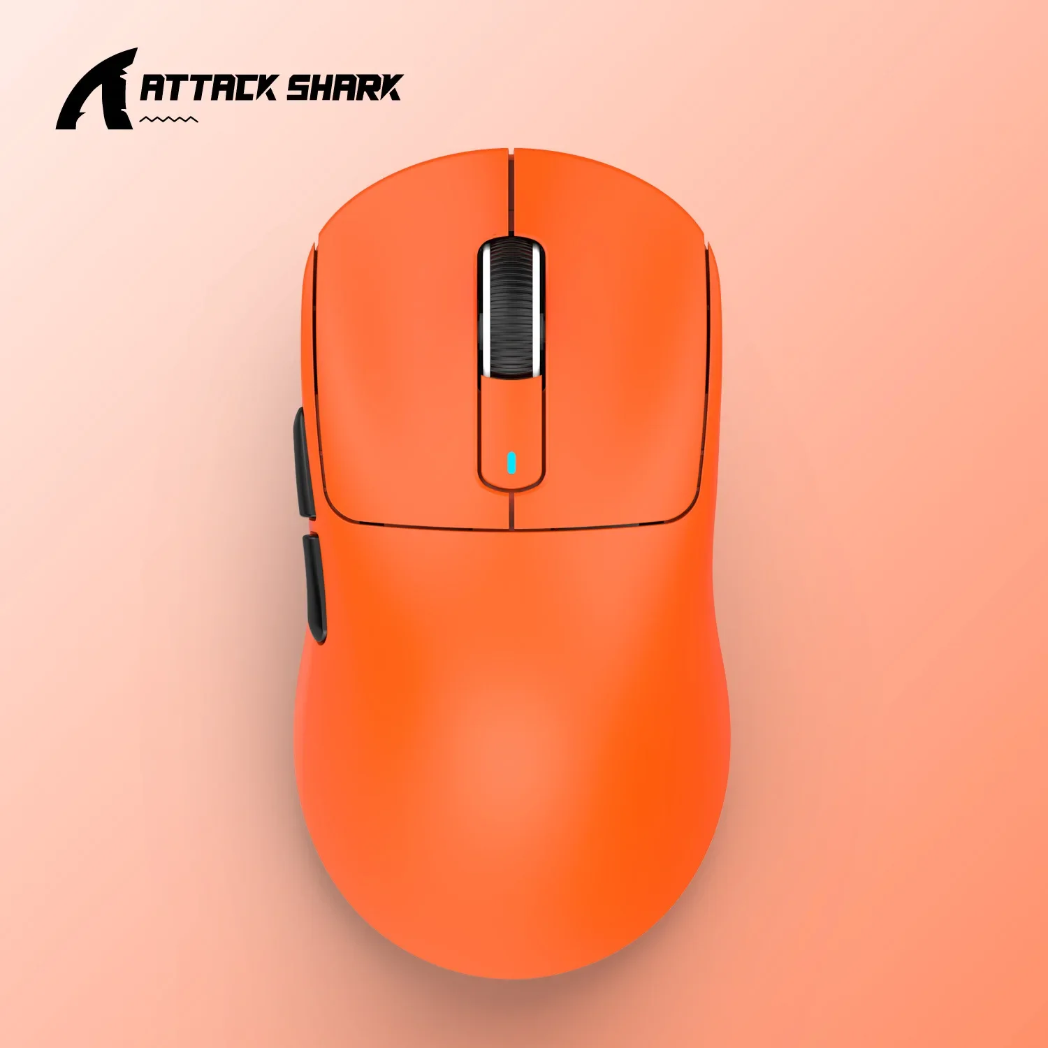 Imagem -06 - Attack Shark Wireless Gaming Mouse Acessório pc Leve Design Ergonômico 3-mode Bluetooth Sensor Paw3395 Baixa Latência x3 x6