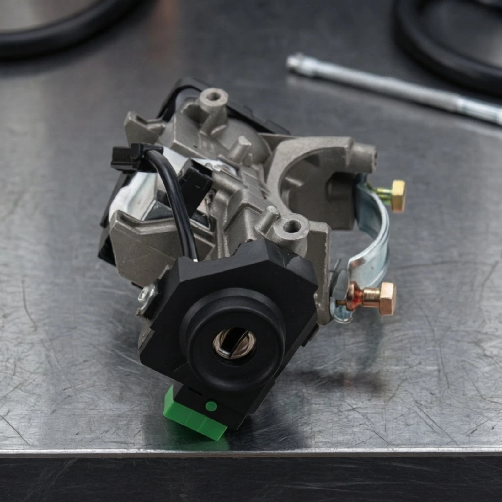 Ignition Switch Lock Cylinder Assembly Complete Ignition Lock Assembly with Keys Car Part Stable Compact for DIY Mechanics