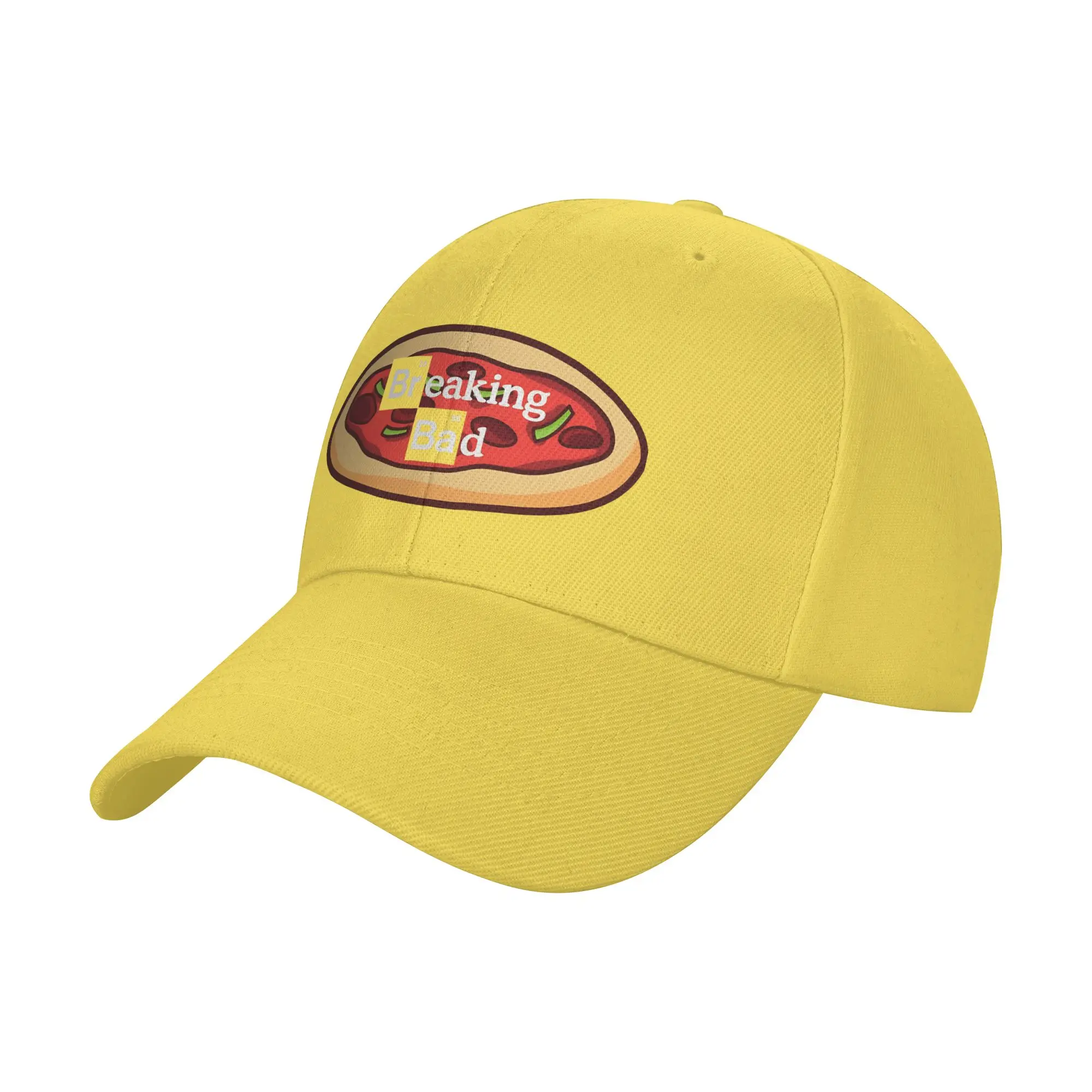 Summer Breaking Pizza Bad Baseball Cap Breaking Bad Outdoor Gym Classic Custom Sun Trucker Hat Men Adult Hot Sale Baseball Caps