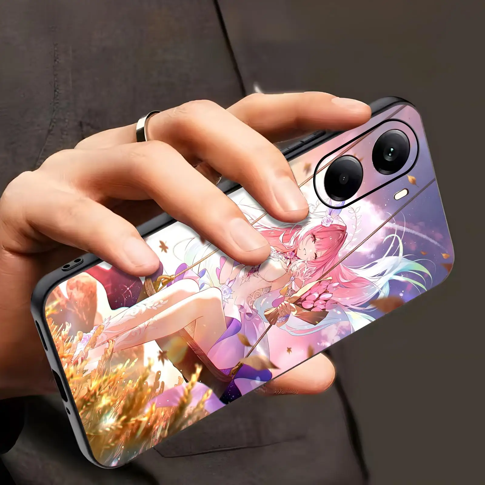 Honkai Star Rail Cyrene  Phone Case For Xiaomi POCO M7 M6 M5 X7 X6 X5 F7 F6 F5 Pro 5G Soft black Shockproof Cover view 2