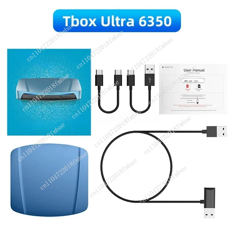 

Universal Tbox Ultra Tv Dongl 6350 8G 256Gb Wireless 5G 2.4G Carplay Adapter Sans Fil Car Play Android 15 Ai Box