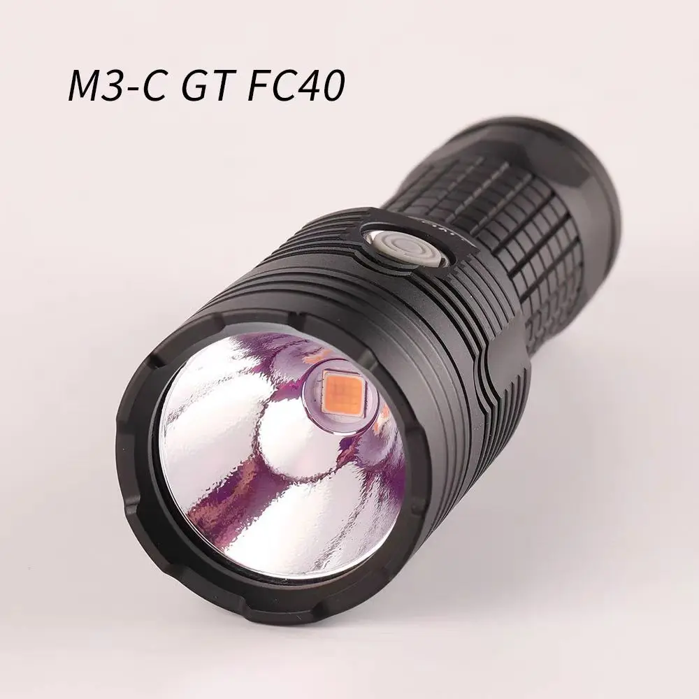 Convoy M3-C with GT FC40 Led Flashlight 26650 High Power Type C Rechargeable Flash Light Torch Camping Hunting Lanterna