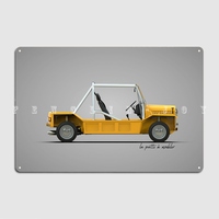 Austin Mini Moke Metal Plaque Poster Wall Cave Printing Garage Decoration Pub Garage Tin Sign Poster