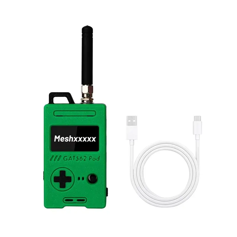 GAT562 30S Pod L76K GPS Meshtastic Lora Module With 2000Mah Battery 30Dbm SX1262 NRF52840 Radio Lora Module Case Node