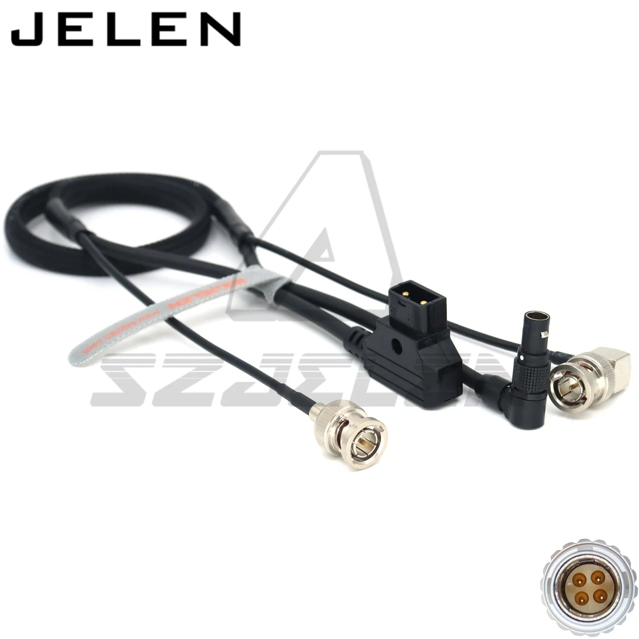 DTAP to 0B 4pin Cable for Zacuto Kameleon EVF Pro Kit with Combination Power and SDI Cable