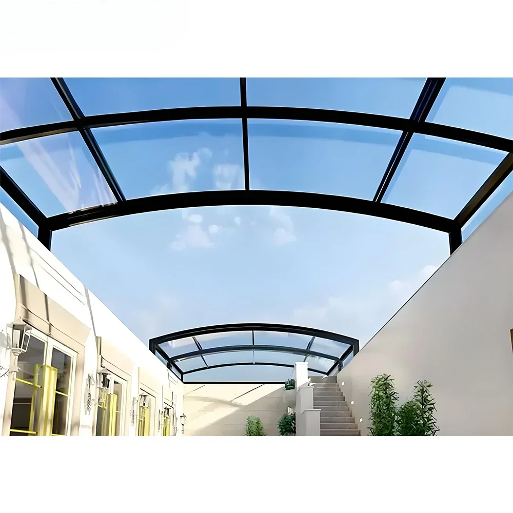 Modern Design Skylight Window Tempered Glass Aluminum Alloy Heat Sound Insulated Waterproof Roof Windows