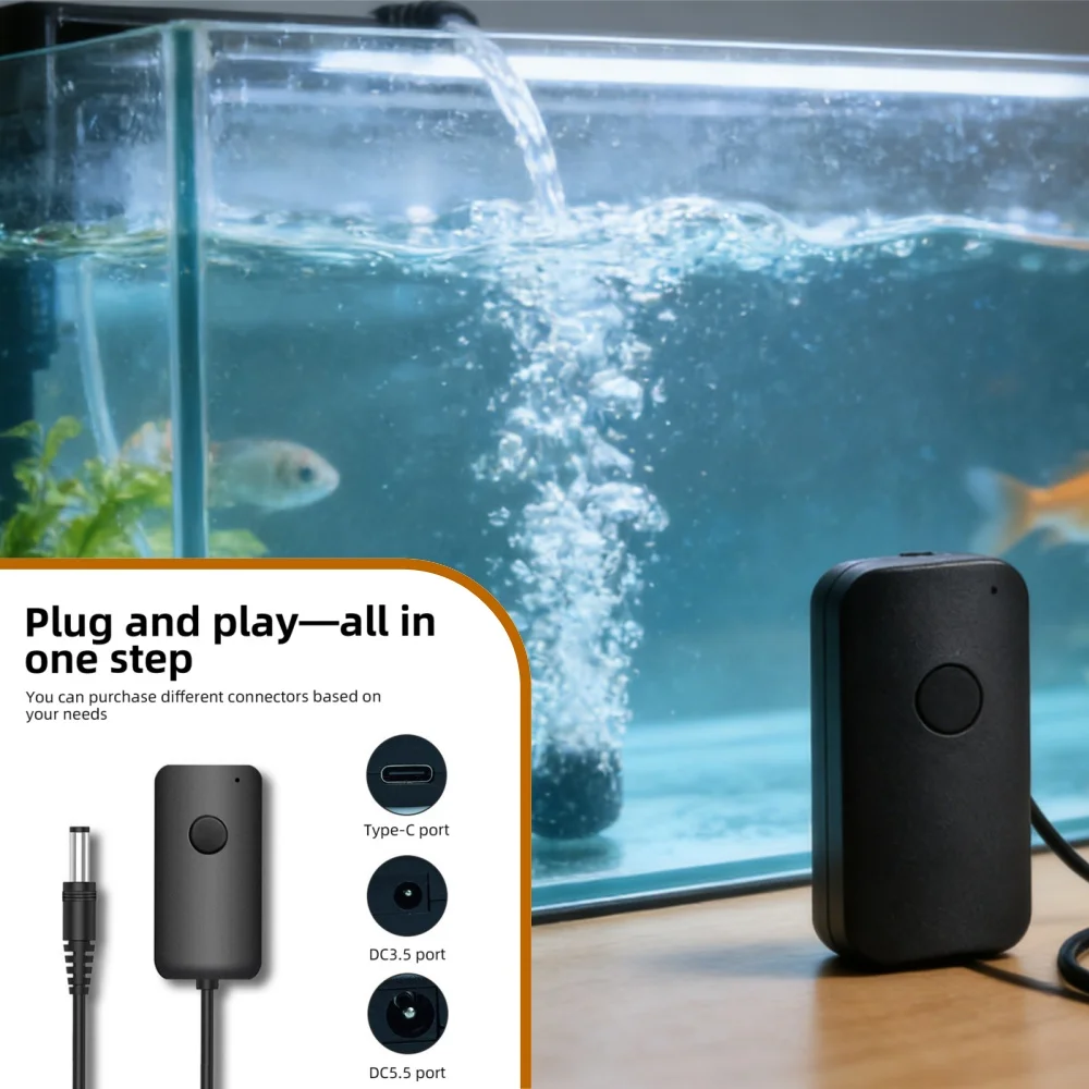 WiFi Smart Relay Switch Module Type C DC Input APP Remote Control Timer Cycle Switch Voice Control for Aquarium Aeration