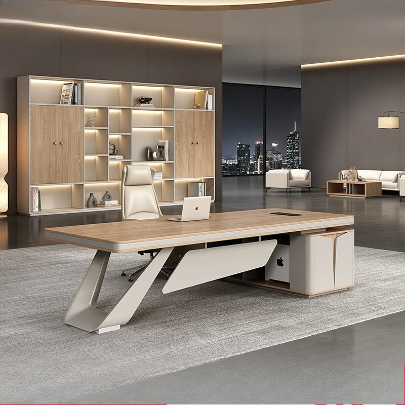 Home Office Organizer Desktop Executive Desk Luxury Chair Design Drawer Stand Storage Computer Writing Desk Bedroom