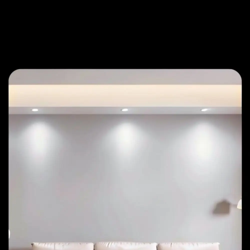 Ultra Thin LED Downlight Full Spectrum Recessed Ceiling Spot Light Modern Decorative Interior Lamp For Living Space