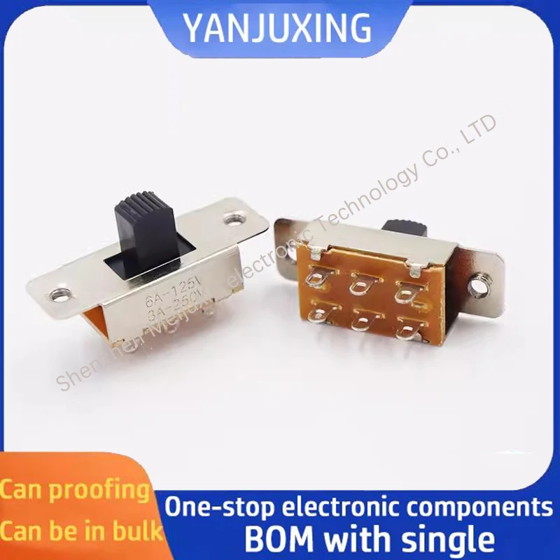 5PCS/LOT SS-22K29 Two speed high current toggle switch 3A250V car refrigerator switch with fixing screw hole