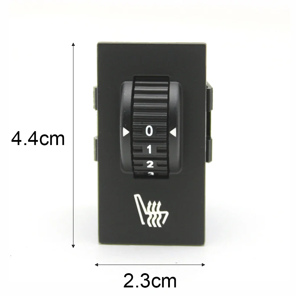 Car Seat Heated Switch Heating Control Button for Peugeot 207 308 407 508 607 807 RCZ for Citroen C5 Auto Accessories