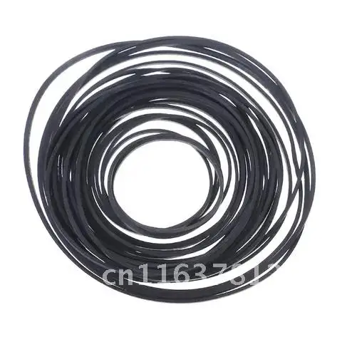 

30Pcs Mix Cassette Tape Belt Assorted Common Belt Pro for Recorders CD-ROM Video Machines Walkman DVD Drive 1x1mm