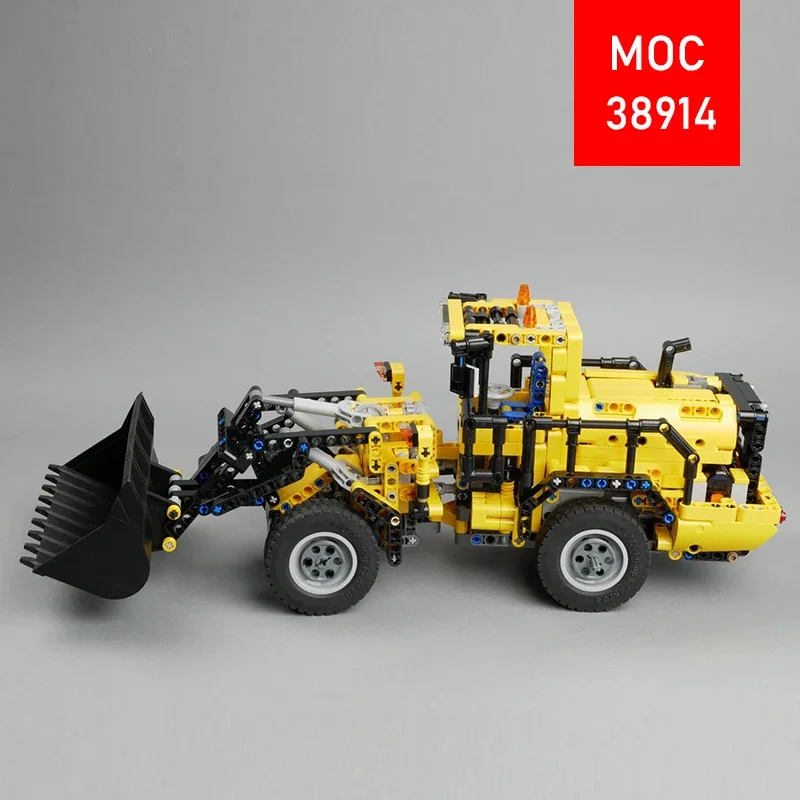 New Design MOC Wheel Loader Excavator Technic Model - Trendy Educational Toy - Casual Building Game Toy - For Holiday Gifts