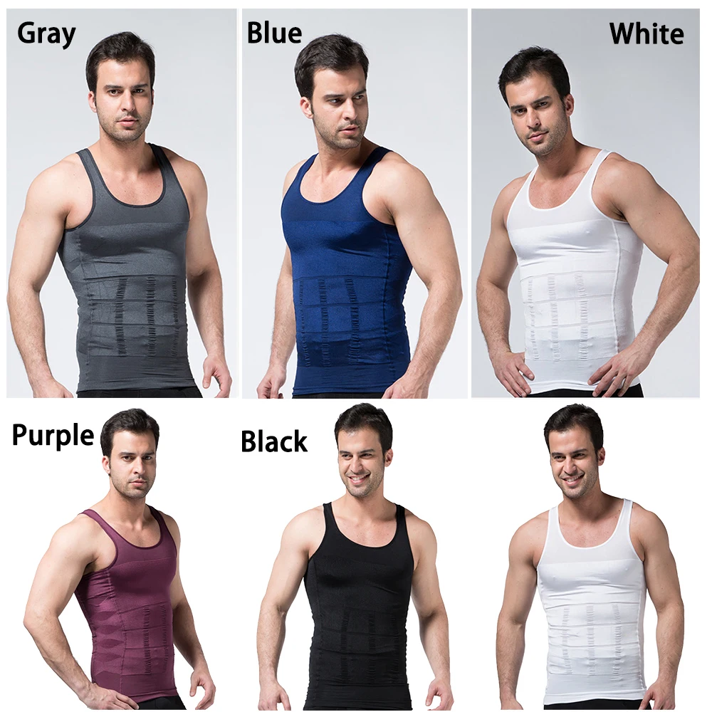 Compression Shirt Men Abdomen Reductive Girdle Body Shaper Corset Belly Slimming Bodysuits Shapewear T Vest Suit Sexy Underwear