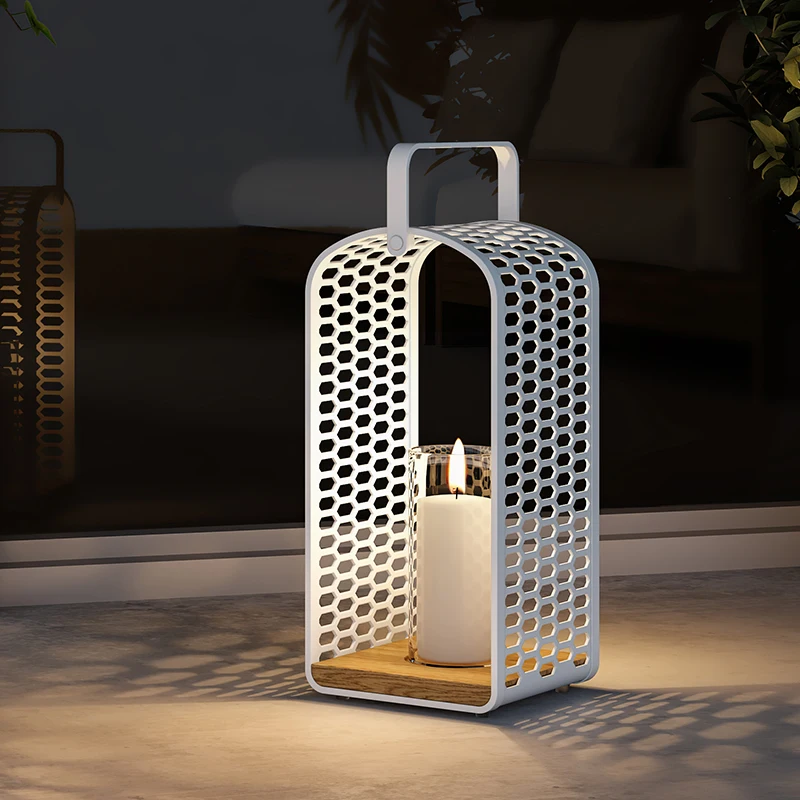 2026 West Garten Outdoor Modern Garden Terrace Candle Lantern
