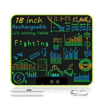 LCD Writing Tablet 18 inch Drawing Tablet Handwriting Pads Electronic Painting Board Erasable Drawing Board Doodle Pad for Kids Adults