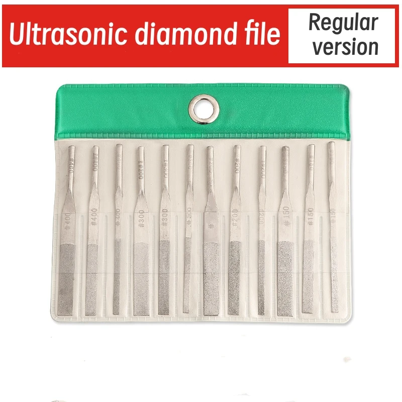 Ultrasonic File MTP-120 Reciprocating Vibration Mechanical Diamond File with a Total Length of 70mm 200Grit