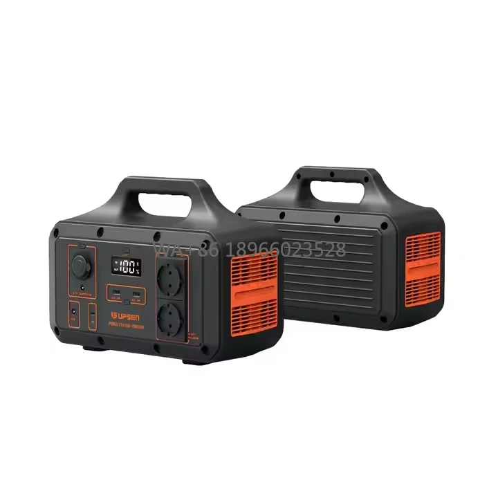 

110v/220v Emergency Standby Power Supply 600W/1200W Energy Storage Outdoor Activities Portable Outdoor Power Station High-Power