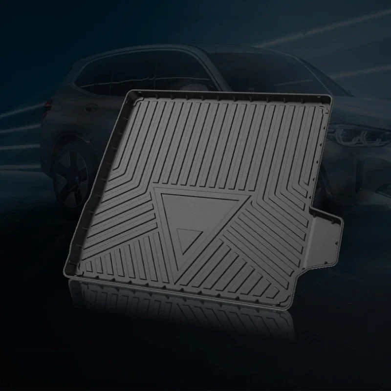 For Hyundai Elantra 2021-2023 Car Rear Trunk Cover Mat TPE Waterproof Non-Slip Rubber Cargo Liner Accessories