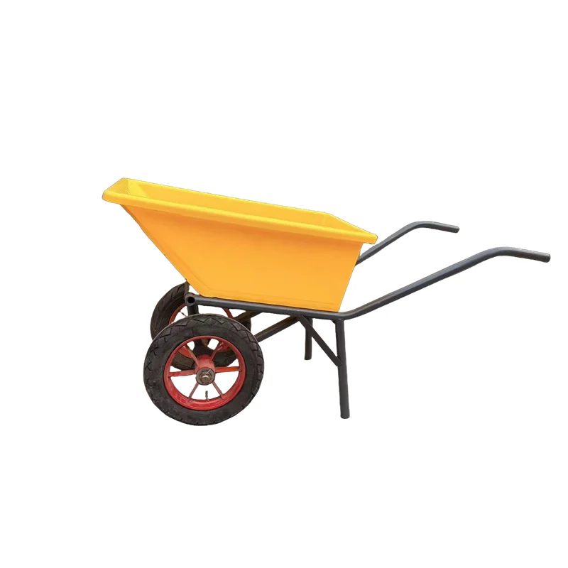 

Heavy-Duty Two-Wheel Plastic Hand Truck Multi-Purpose Utility Push Cart for Cargo Transport OEM Industrial Tools