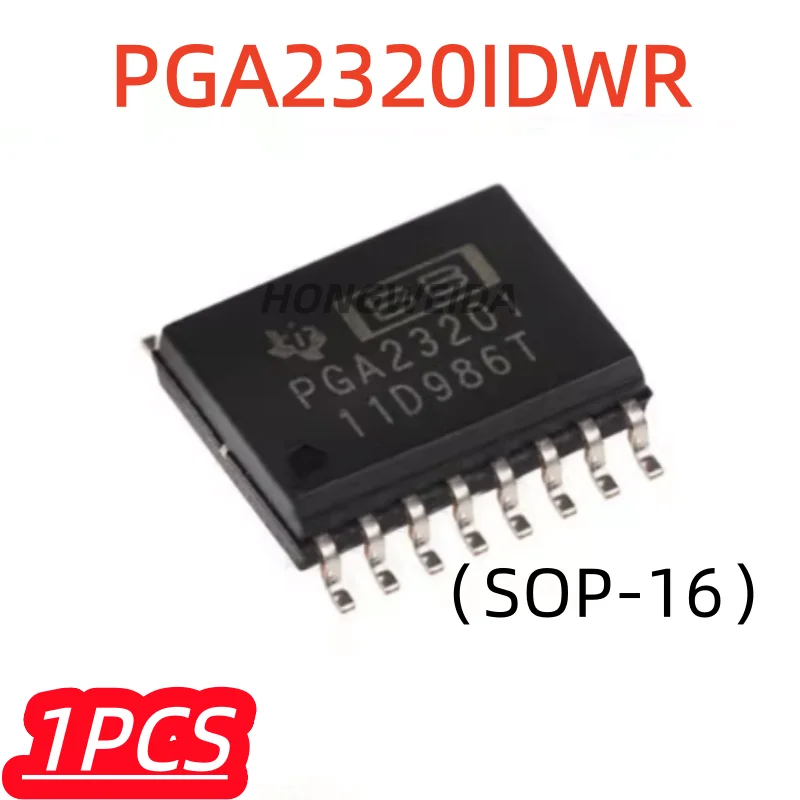 1Pcs/lot 100% New PGA2320I PGA2320IDWR SOP16 Stereo Audio Volume Control Chip