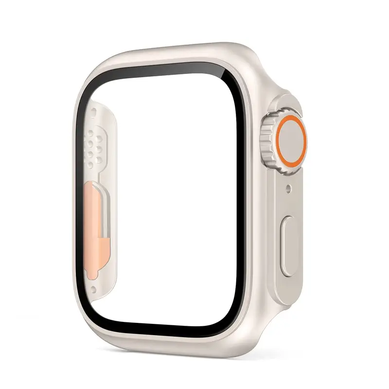 Glass+Case for Apple Watch 46mm 44mm 45mm 41mm 40mm 38mm 42mm Screen Protector Change Ultra Bumper iWatch Series 10 9 8 7 SE 6 5 - Image 9