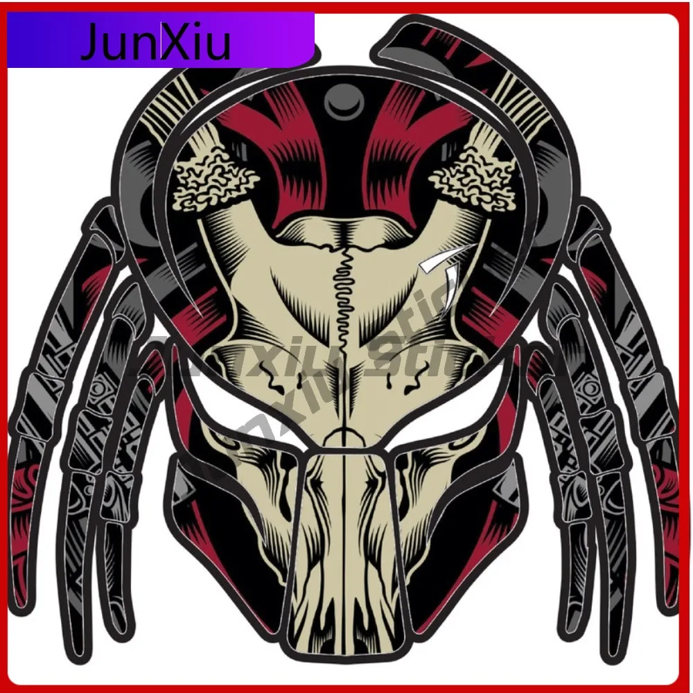 

Personalized Skeleton Motorcycle Helmet Sticker Camper Windows Windshield Luggage Kayak Suv Water Resistant Uv Resistant Exterio
