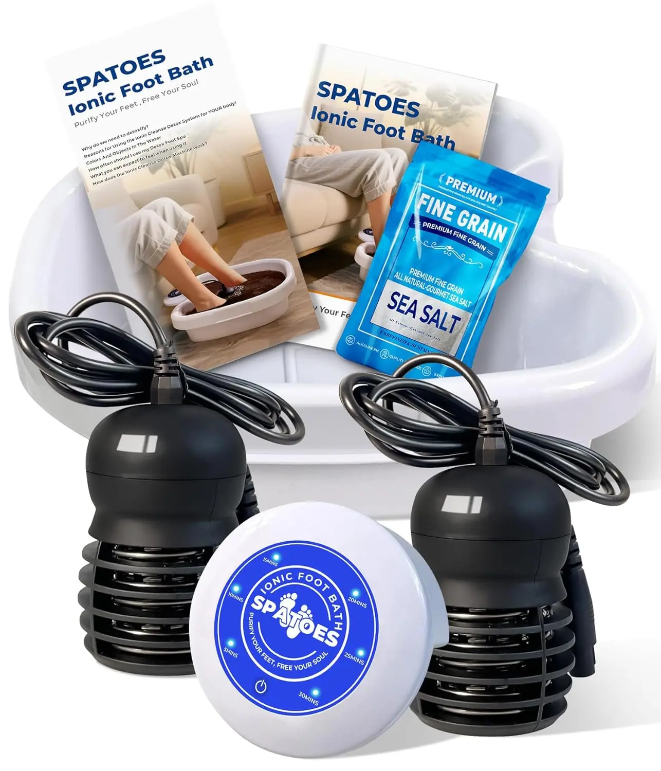 

Аппарат для ионной детоксикации стоп с видимой сменой цвета, домашняя спа-терапия для релаксации и оздоровления