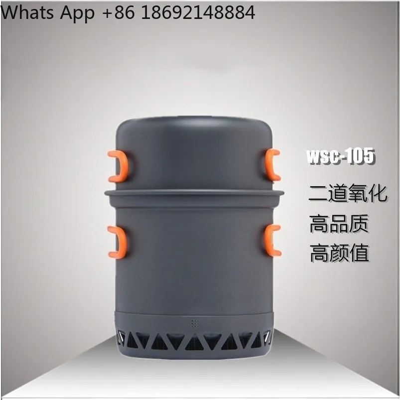 Energy-gathering heat-collecting camping pots, efficient heating camping sets, portable spot