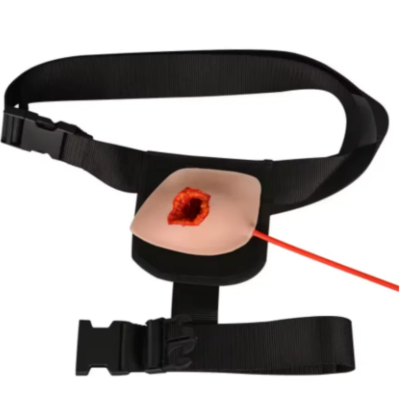 Wearable Gunshot Wound Packing Groin Trainer for First Aid and Military Training
