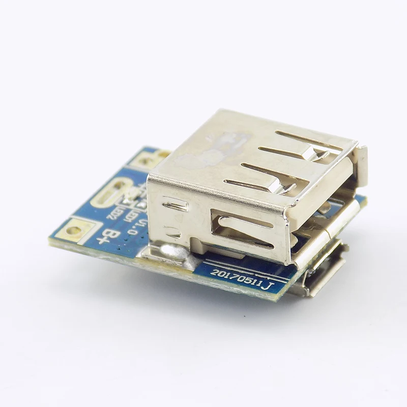 5V 1A Boost Step Up Power Module Li-Po Li-ion Lithium Battery Charging Protection Board LED Display USB For DIY Charger 134N3P