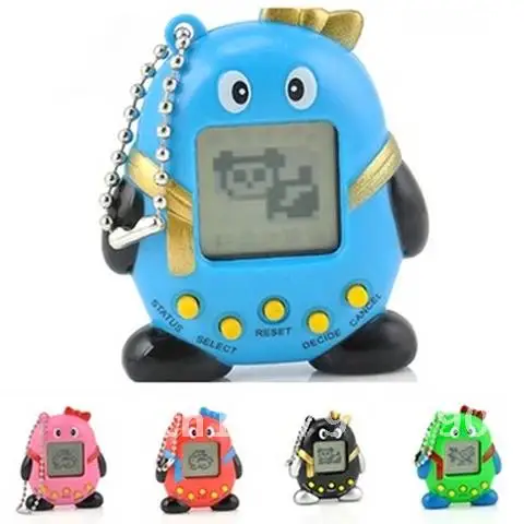 High Quality Pets Nostalgic Virtual Pet Cyber Pet Digital Pet Tamagotchi Penguins E-pet Gift Toy Handheld Game Machine game